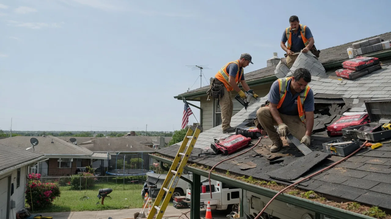 Roof Repair in Muenster, TX near me